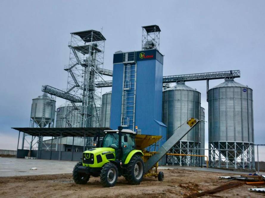 Крахмалопаточный завод в Шардаринском районе